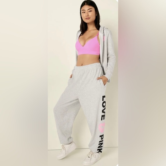 Victoria's Secret Pink Originals Bling fullzip
Hoodie & Sweatpants size Xl XXl - Picture 8 of 11